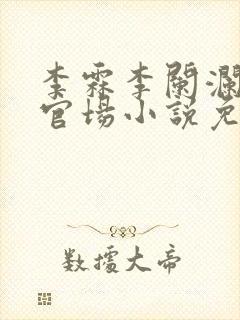 李霖李阑澜巅峰官场小说免费阅读