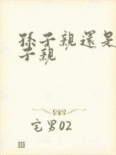 孙子亲还是外孙子亲