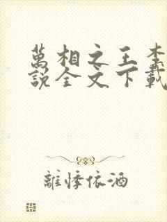 万相之王李洛小说全文下载封面
