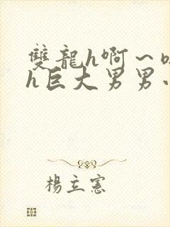 双龙h啊～嗯啊h巨大男男小说