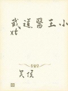武道医王小妖txt