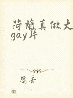 荷兰真做大尺度gay片