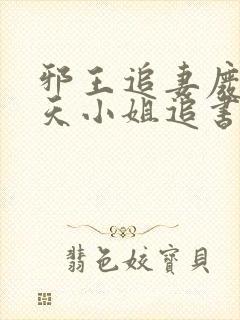 邪王追妻废材逆天小姐追书