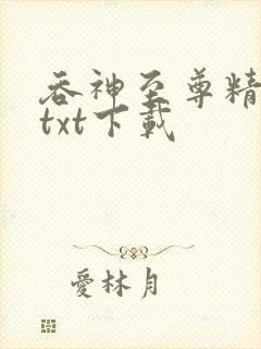 吞神至尊精校版txt下载