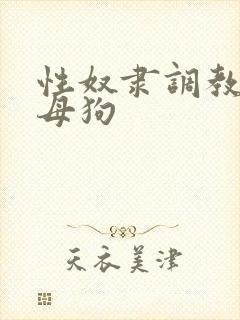 性奴隶调教人妻母狗封面