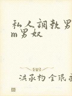 私人调教男性sm男奴封面