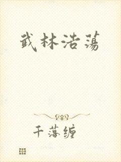 武林浩荡