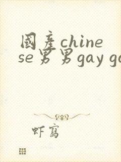 国产chinese男男gay gay gay