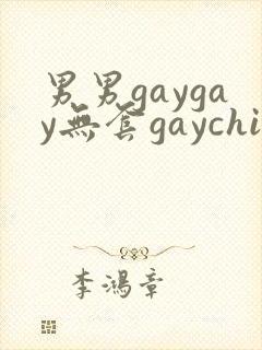 男男gaygay无套gaychina