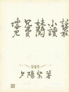 坏兄妹小说全文免费阅读最新章节下