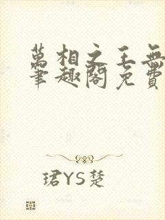 万相之王无弹窗笔趣阁免费封面