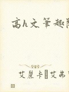 高h文笔趣阁