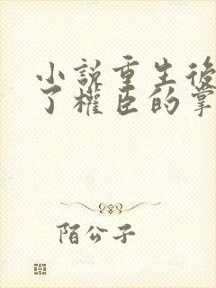 小说重生后我成了权臣的掌中娇免费全本阅读