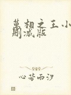 万相之王小说无删减版