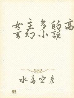 女主多的高质量玄幻小说封面