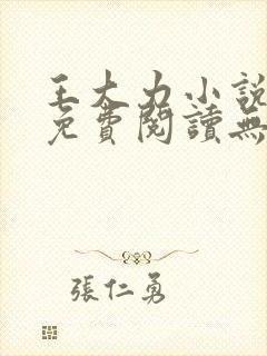 王大力小说小说免费阅读无弹窗