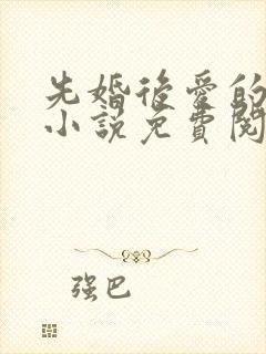 先婚后爱的军婚小说免费阅读全文