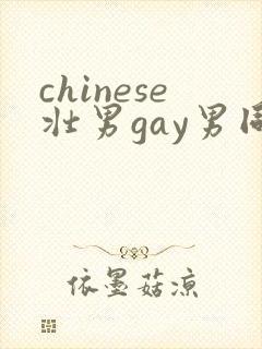 chinese壮男gay男同性恋