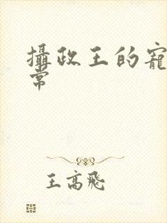 摄政王的宠妻日常