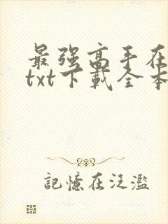 最强高手在都市txt下载全本
