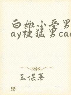 白嫩小受男男gay被猛男cao封面