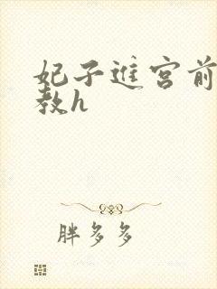 妃子进宫前性调教h封面