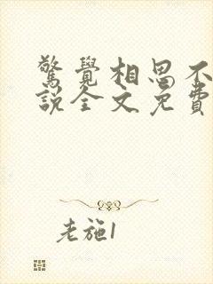 惊觉相思不露小说全文免费阅读