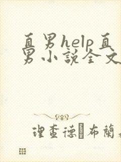 直男help直男小说全文免费阅读我爱吃冰封面