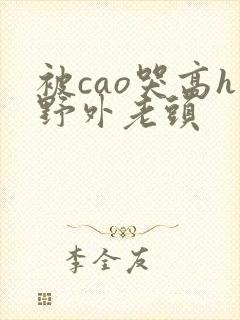 被cao哭高h野外老头封面