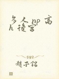 多人 np 高h 后宫