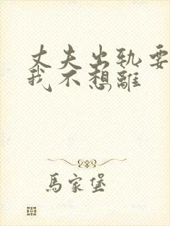 丈夫出轨要离婚我不想离