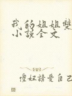 我的姐姐双女主小说全文