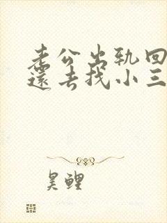 老公出轨回归后还去找小三怎么办封面