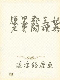 腹黑郡王妃全文免费阅读无弹窗封面