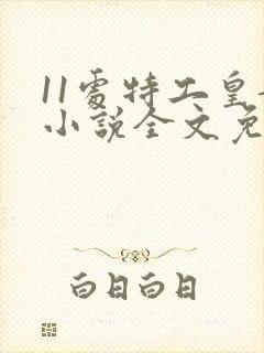 11处特工皇妃小说全文免费听书