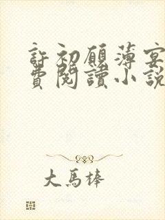 许初愿薄宴洲免费阅读小说封面