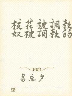 校花被调教成贱奴被调教的小说