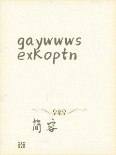 gaywwwsexkoptn封面