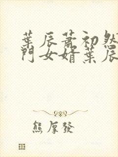 叶辰萧初然 上门女婿叶辰