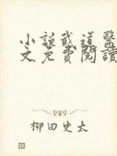 小说武道医王全文免费阅读