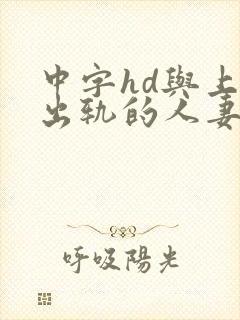 中字hd与上司出轨的人妻