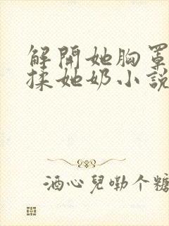 解开她胸罩使劲揉她奶小说