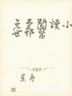 免费阅读小说绝世邪医