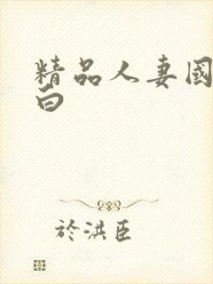 精品人妻国语对白