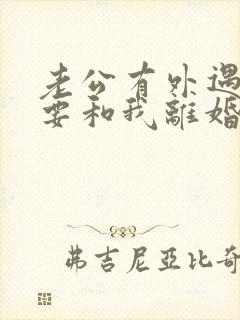 老公有外遇坚决要和我离婚怎么挽回