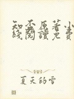 知否原著小说在线阅读免费封面
