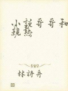 小说哥哥和弟弟亲热