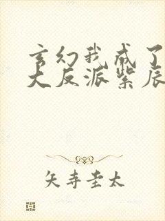 玄幻我成了天命大反派紫辰幻梦封面