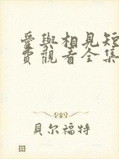 爱与相见短剧免费观看全集