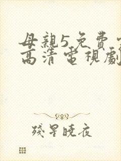 母亲5免费完整高清电视剧在